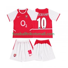 Fußballtrikots Arsenal BERGKAMP 10 2003 Retro Kinder 2002 Kurzarm Heimtrikotsatz kaufen